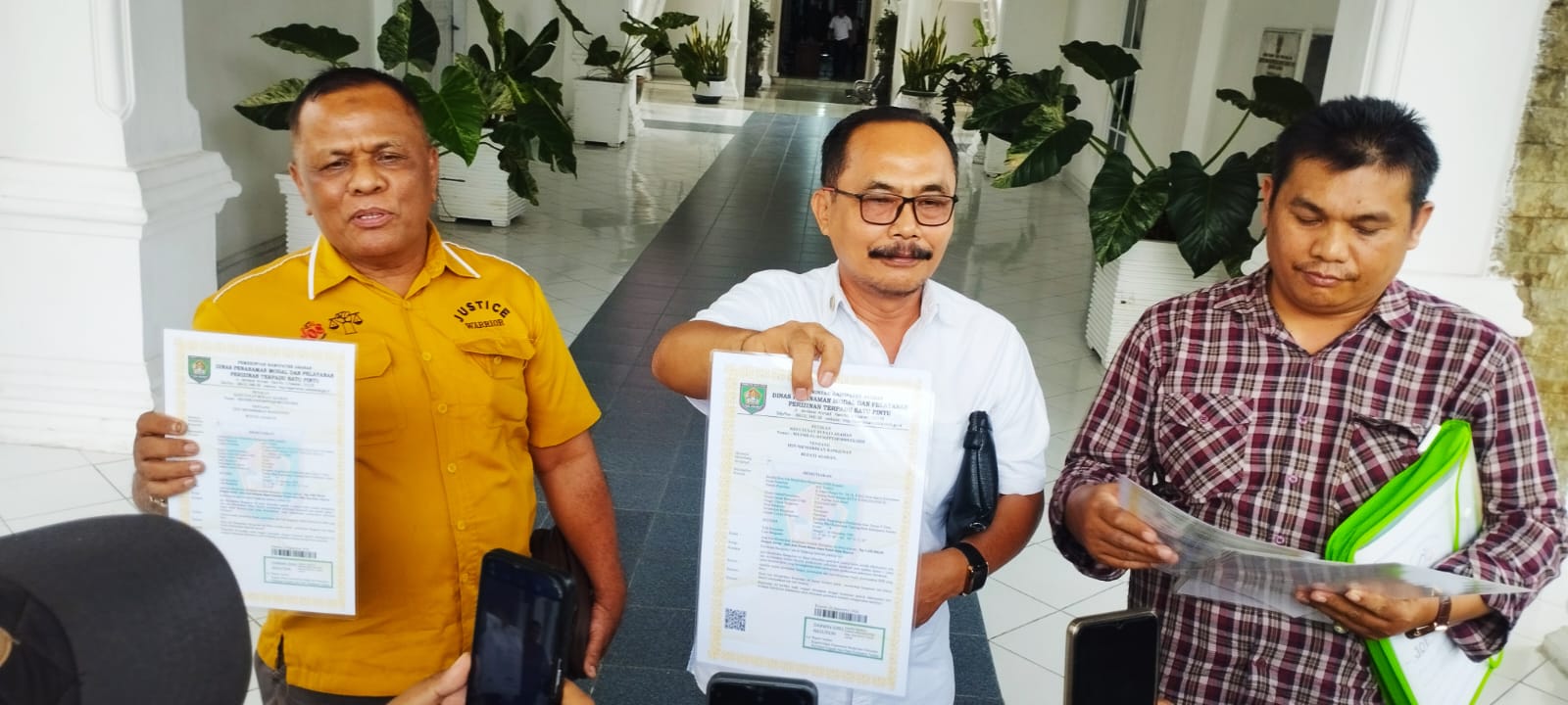 Dalam RDP Tertutup Dengan Komisi A DPRD Asahan, CV AJA Paparkan Dokumen Usahanya