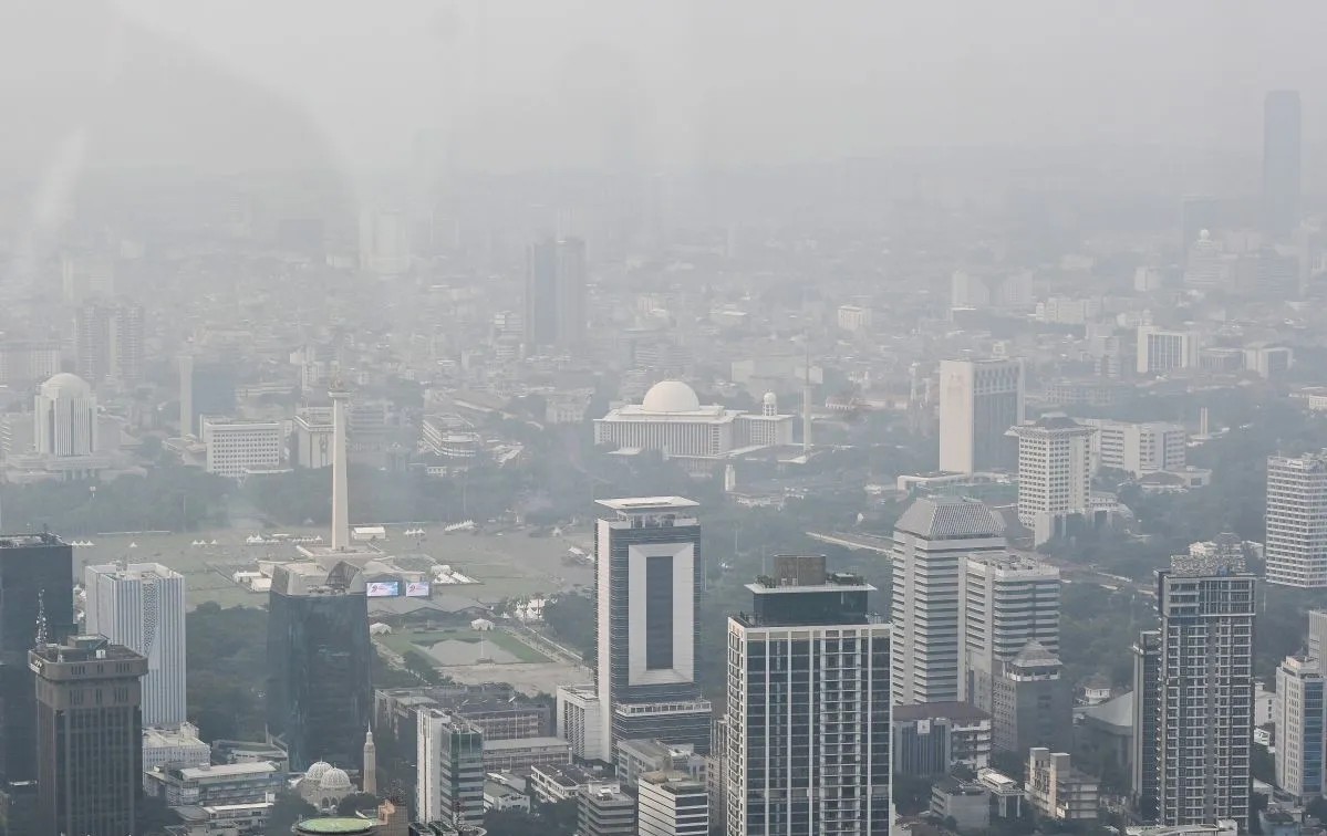 Jumat pagi, kualitas udara Jakarta terburuk kedua di dunia