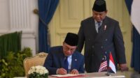 Presiden-Prabowo-Sambut-Kedatangan-PM-Malaysia Presiden Prabowo sebut PM Anwar sahabat pribadi dan rakyat Indonesia