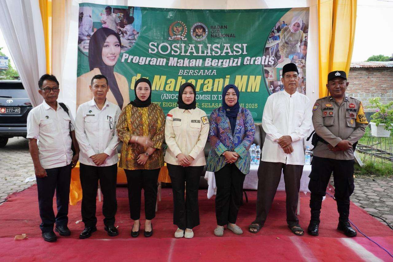 Anggota Komisi IX DPR RI Maharani: Makan Bersama MBG Meningkatkan Semangat Makan Anak-Anak