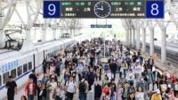 Arus penumpang kereta di China catat rekor selama Januari-Mei 2025
