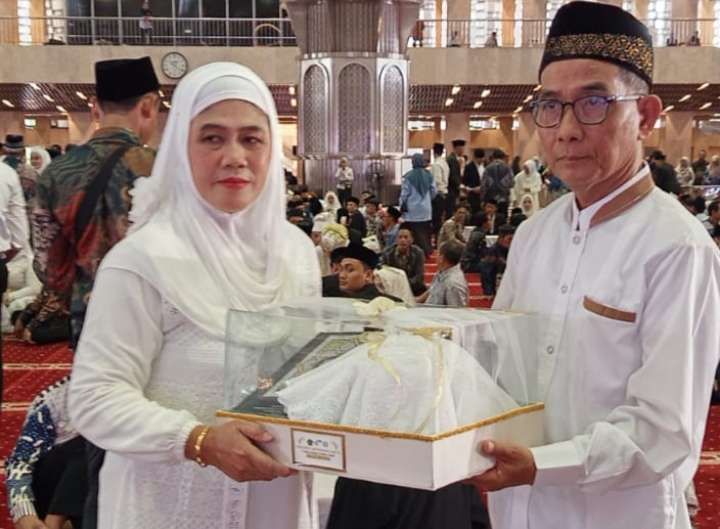 Inilah Pasangan Tertua, yang Ikut Perhelatan Nikah Massal di Masjid Istiqlal