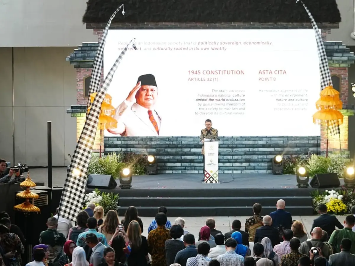 Prabowo tiba di Museum Seni Modern Rio untuk hadiri pleno KTT BRICS