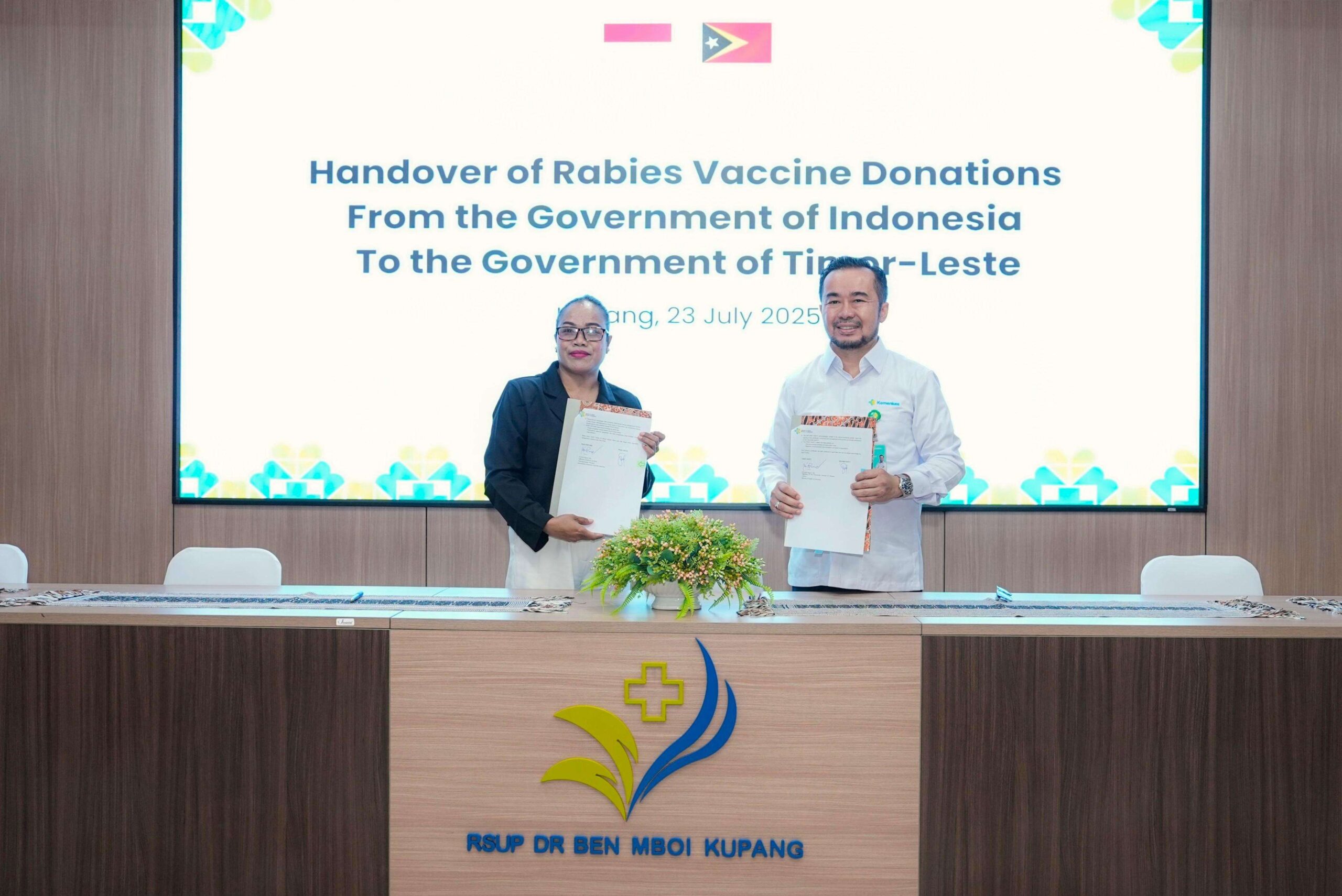 Indonesia Bantu 2000 Vaksin Rabies ke Timor Leste