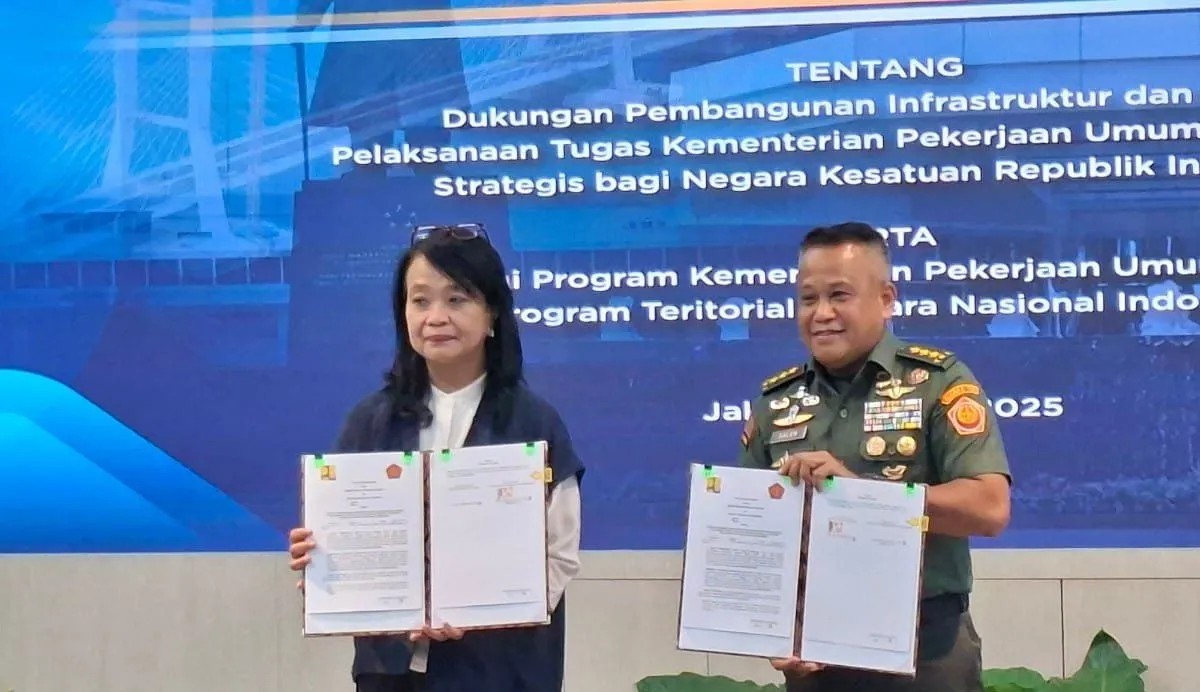 Kementerian PU-TNI perkuat kerja sama bangun infrastruktur wilayah 3T