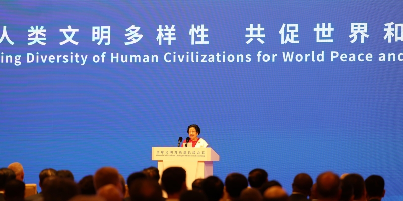 Megawati jadi Pembicara Pertama di Dialog Peradaban Global Beijing