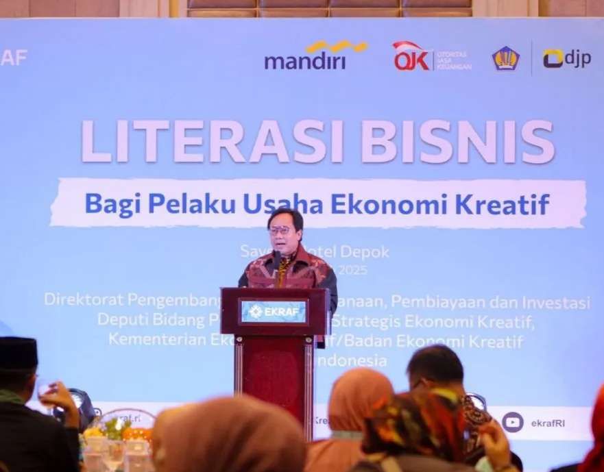 Kemenekraf-Bank Mandiri-OJK Perkuat Literasi Bisnis Pegiat Kreatif