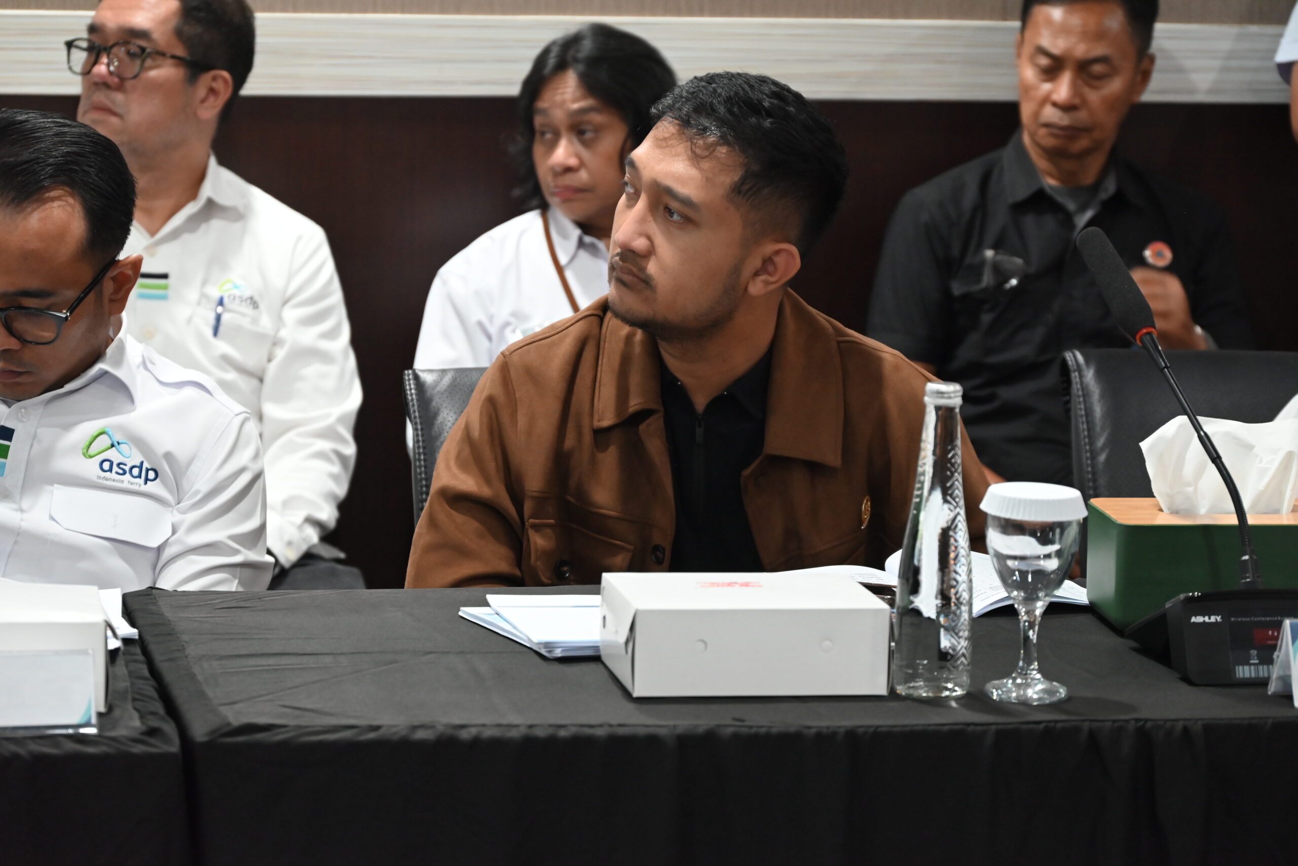 Anggota Komisi V DPR RI Arizal Tom Liwafa dalam kunjungan kerja ke Kantor Basarnas Banyuwangi, Jawa Timur