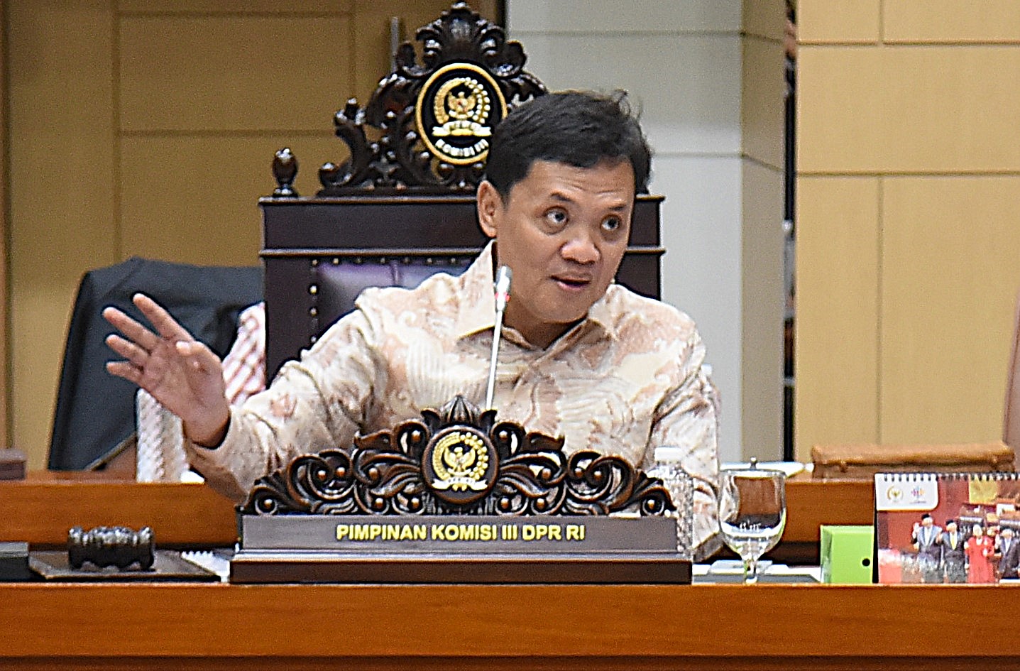 Semua Diakomodir, Tidak Pernah Komisi III Menolak Institusi Apapun untuk RDPU RUU KUHAP