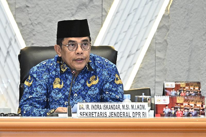 KORPRI Setjen DPR Periode 2020-2025 yang Dikomandoi Djaka Dwi Winarko dapat Apresiasi dari Sekjen DPR RI