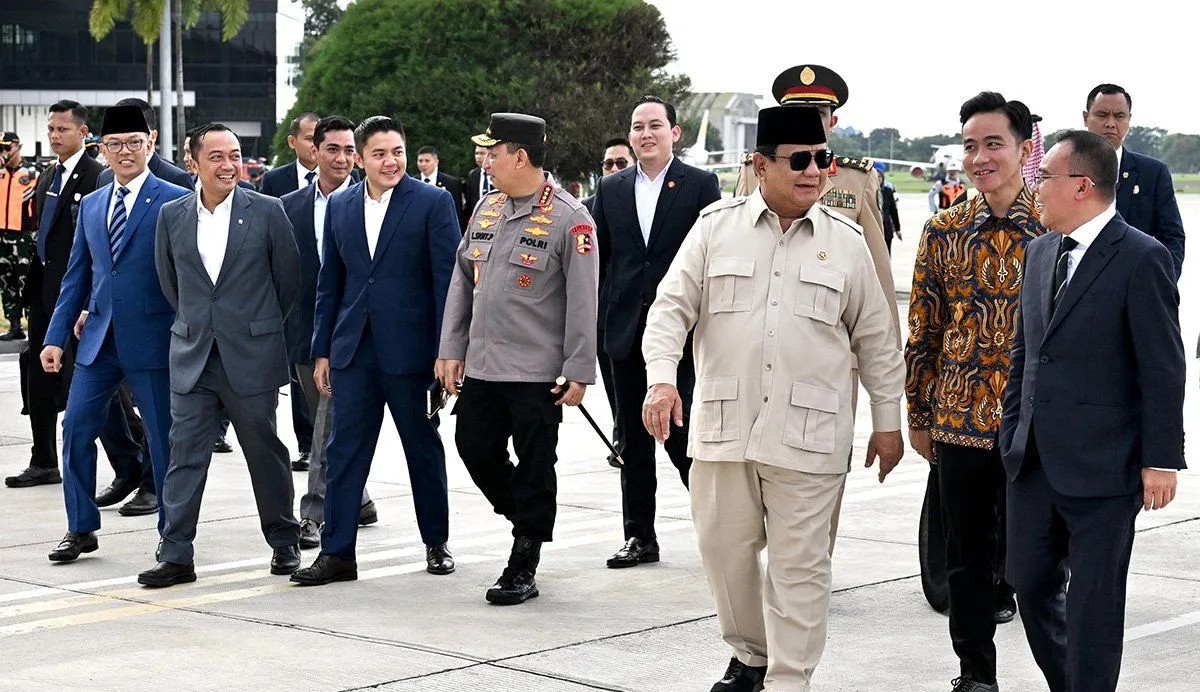 Prabowo titip pesan ke Gibran sebelum lawatan ke Arab Saudi-Brasil