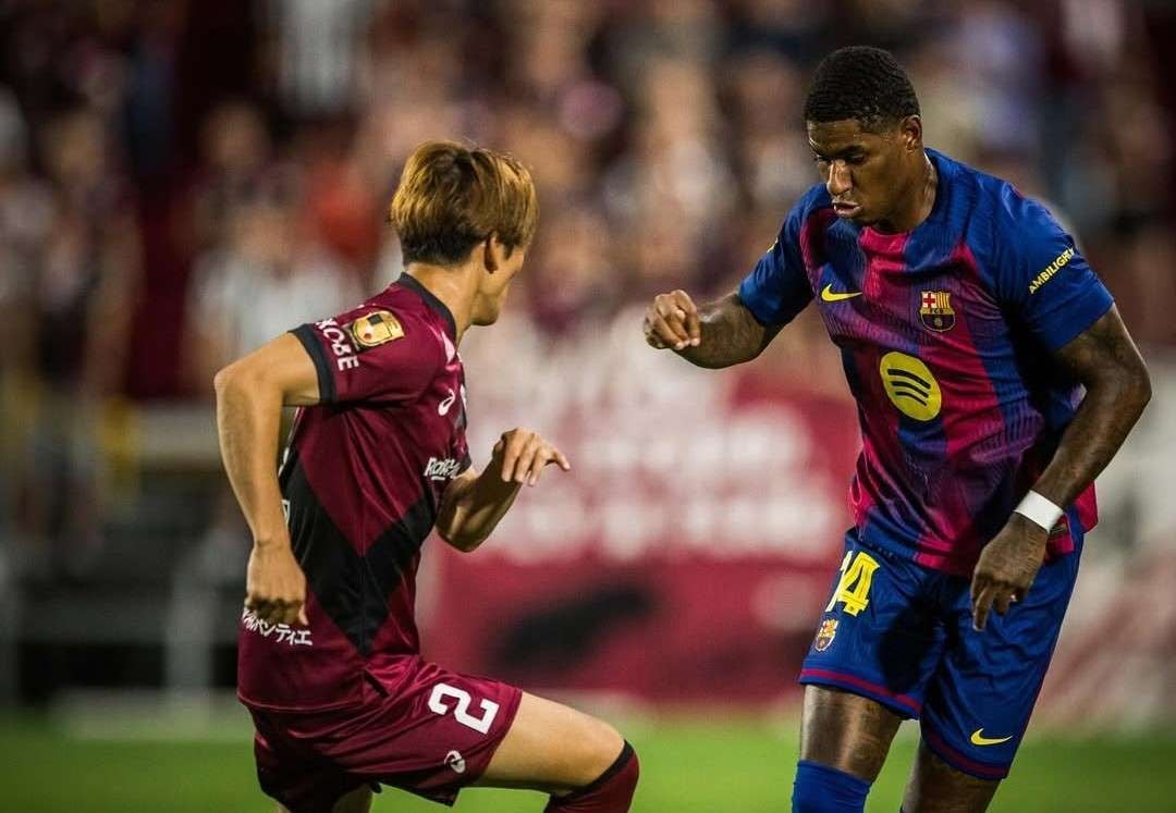 Inilah Alasan Rashford Bermain 30 Menit Debut Bersama Barcelona