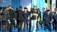 Disambut Kapolri, Prabowo-Gibran Hadiri HUT Bhayangkara ke-79 di Monas