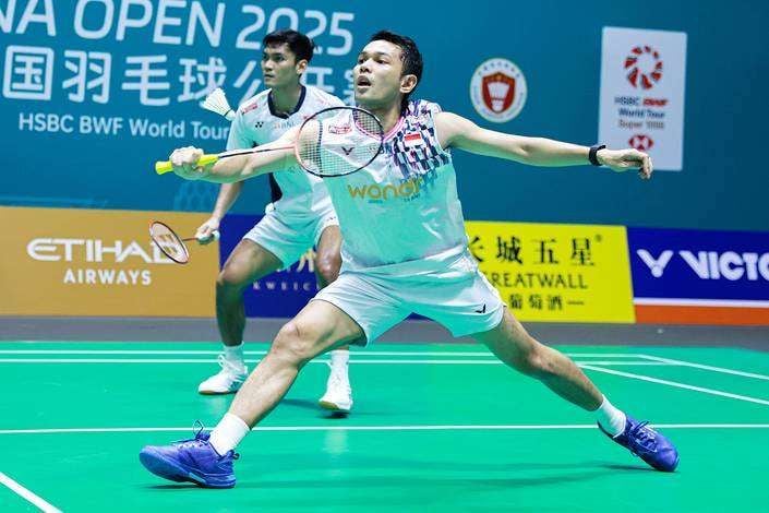 Fajar/Fikri Sikat Juara Dunia di China Open 2025