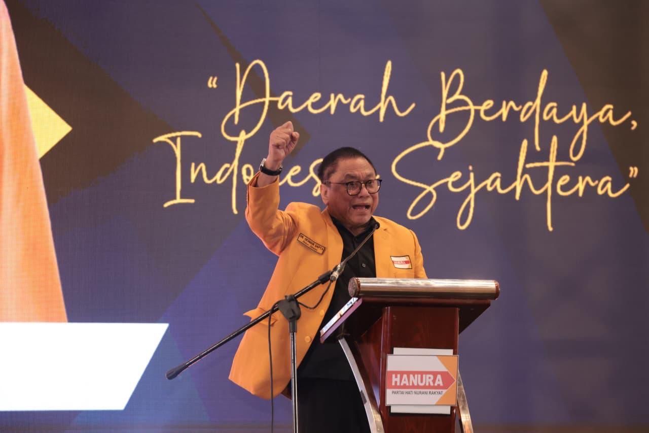 OSO Ajak Kader Hanura Jaga Soliditas