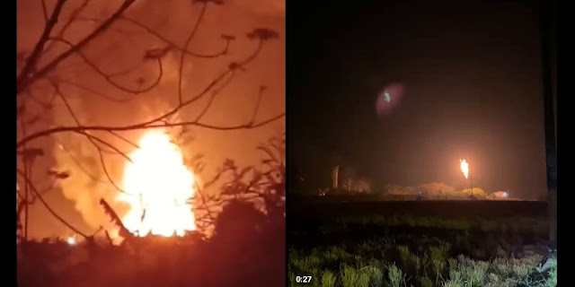 Sumur minyak milik Pertamina EP di Subang dilaporkan meledak