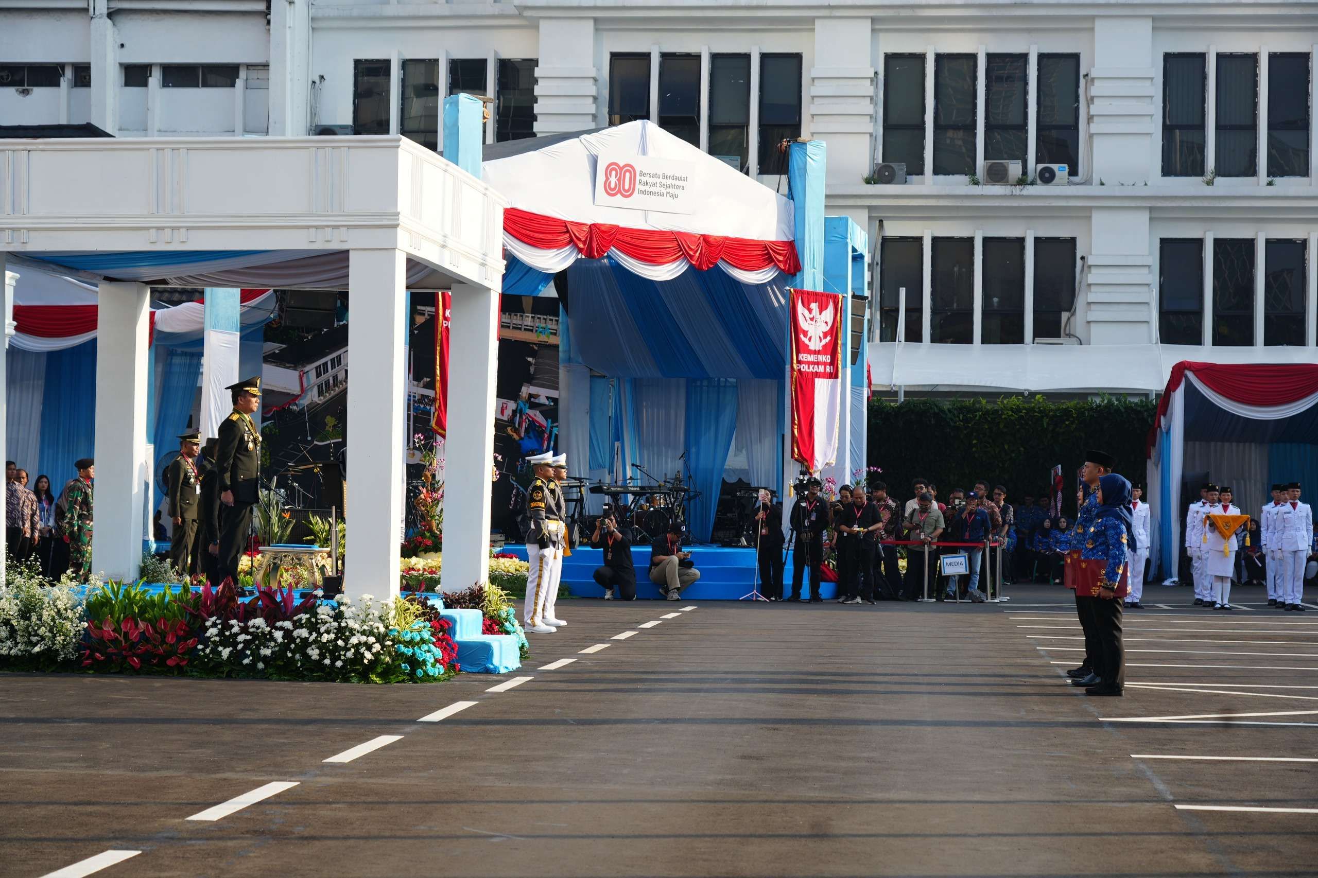 HUT ke-80 RI, Kemenko Polkam: Pastikan Kedaulatan Terjaga