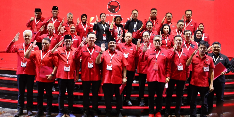 Megawati Merangkap Sekjen, Ini Struktur Lengkap DPP PDIP Periode 2025–2030