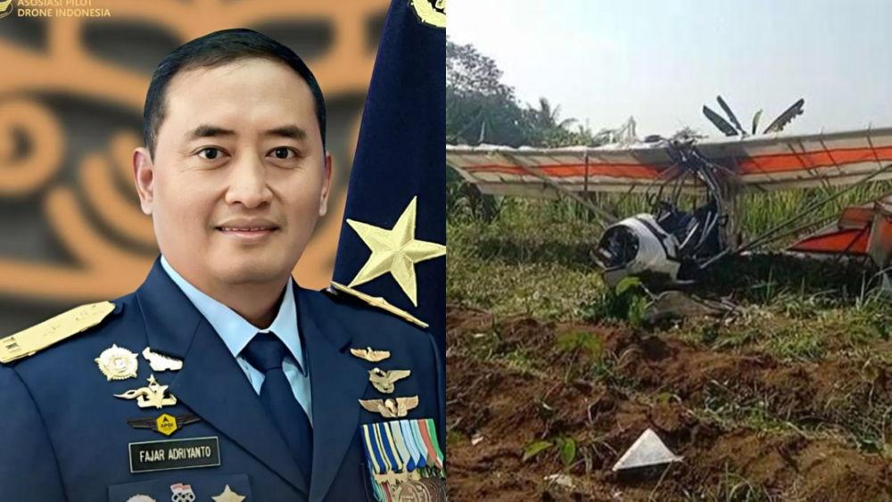 Marsma TNI Fajar Adriyanto gugur dalam kecelakaan pesawat di Bogor