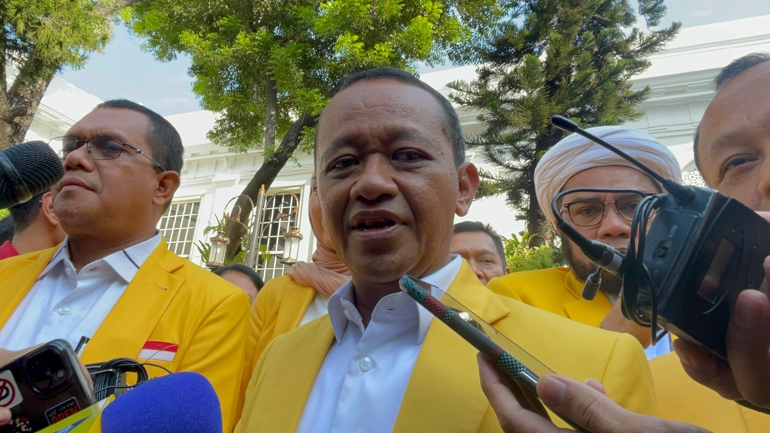 Temui Presiden, Bahlil Tegaskan Golkar Dukung Pemerintah