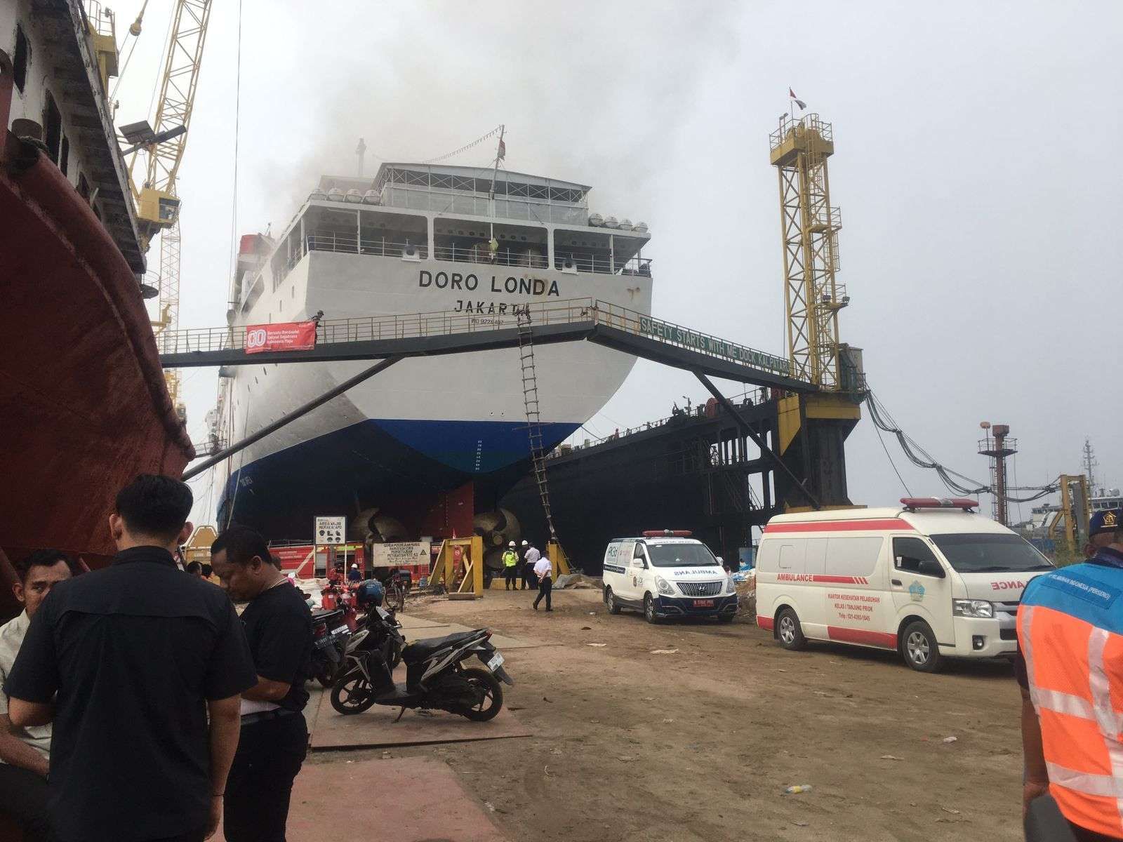 Kebakaran Kapal Pelni, Polisi Selidiki Penyebabnya