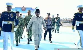 Presiden Prabowo tiba di Batujajar untuk lantik Wakil Panglima TNI