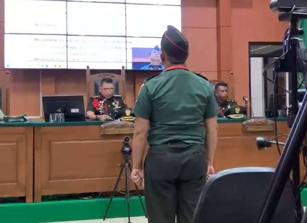 Kasus Penembakan Polisi, Kopda Bazarsah Divonis Mati