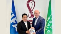 Presiden FIFA Sampaikan Ucapan Selamat ke Menpora Erick