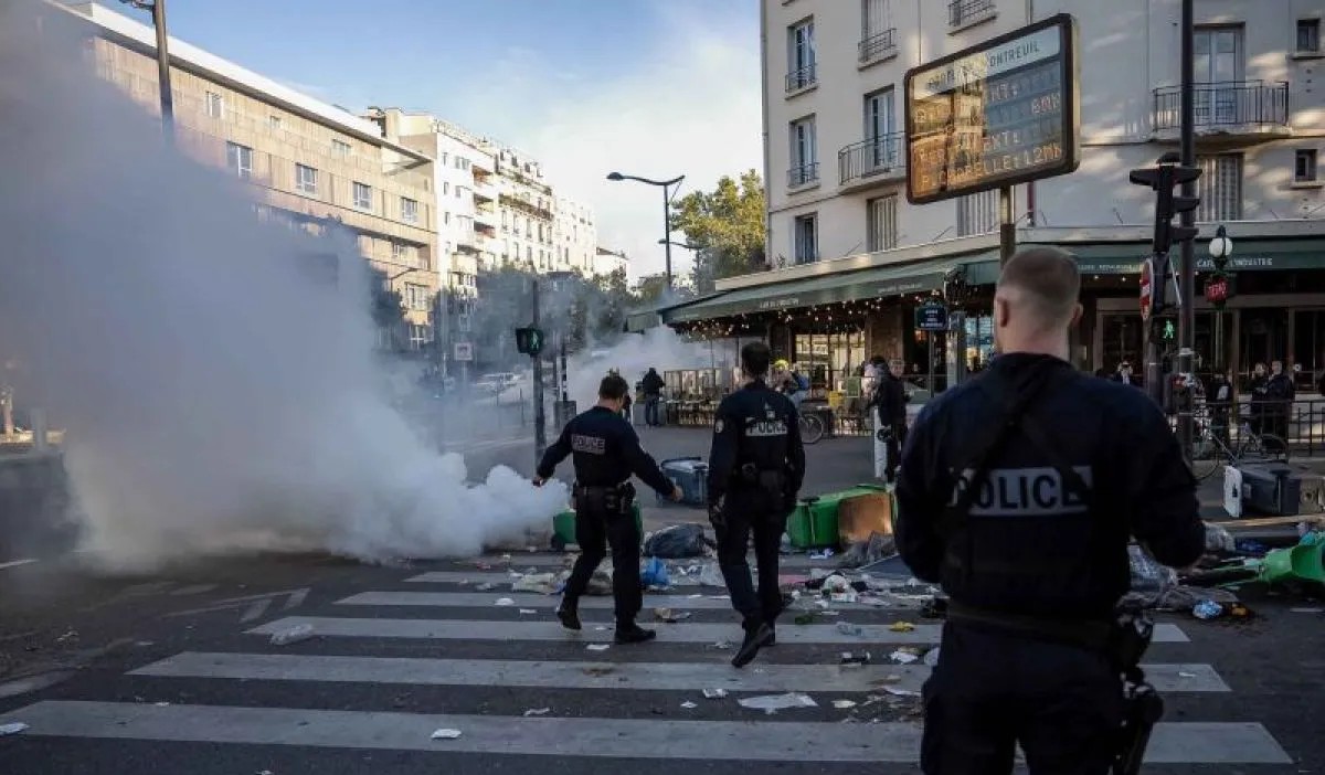 Protes Nasional Prancis: 1 juta orang berunjuk rasa, 309 ditangkap