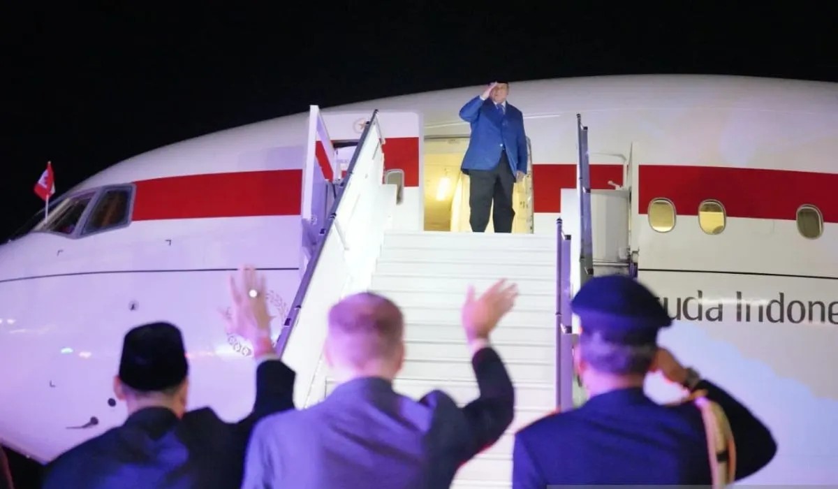 Dari Kanada, Prabowo bertolak ke Amsterdam lanjutkan lawatan negara