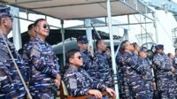 KSAL dan Pangkoarmada pantau gladi parade alutsista jelang HUT TNI