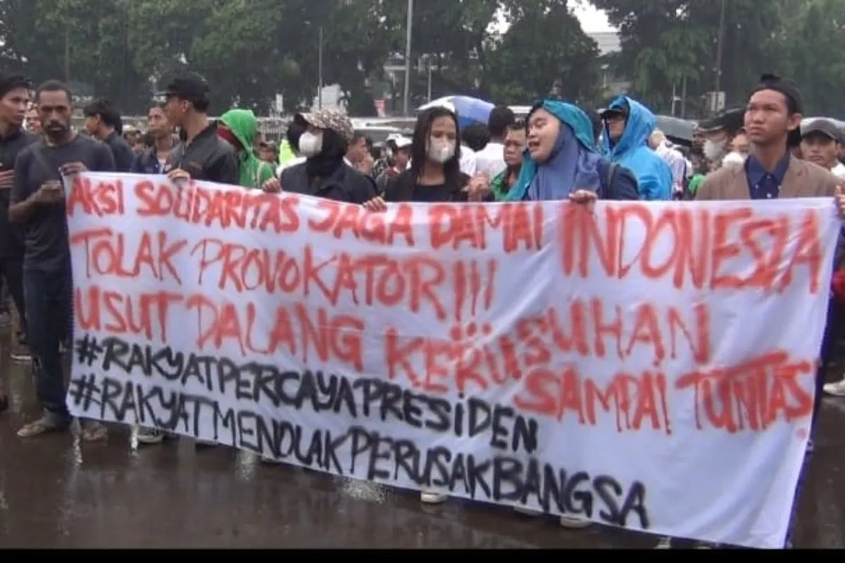 Aktivis: Tindakan anarkis hanya akan merugikan rakyat