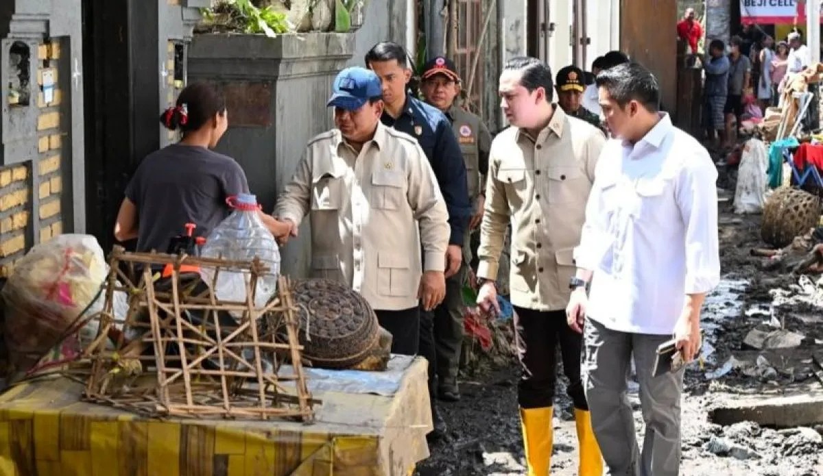 Seskab: Presiden cek kerja pemerintah tangani dampak banjir Bali
