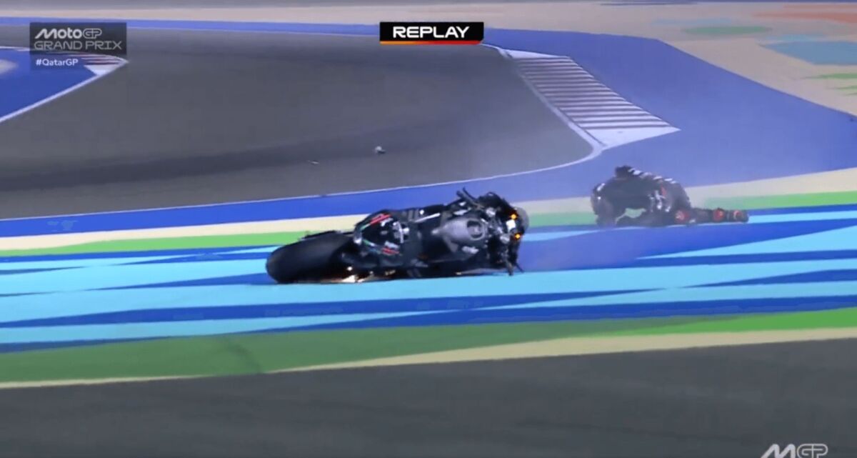 Kurang pede, Jorge Martin jatuh dua kali di latihan MotoGP Jepang