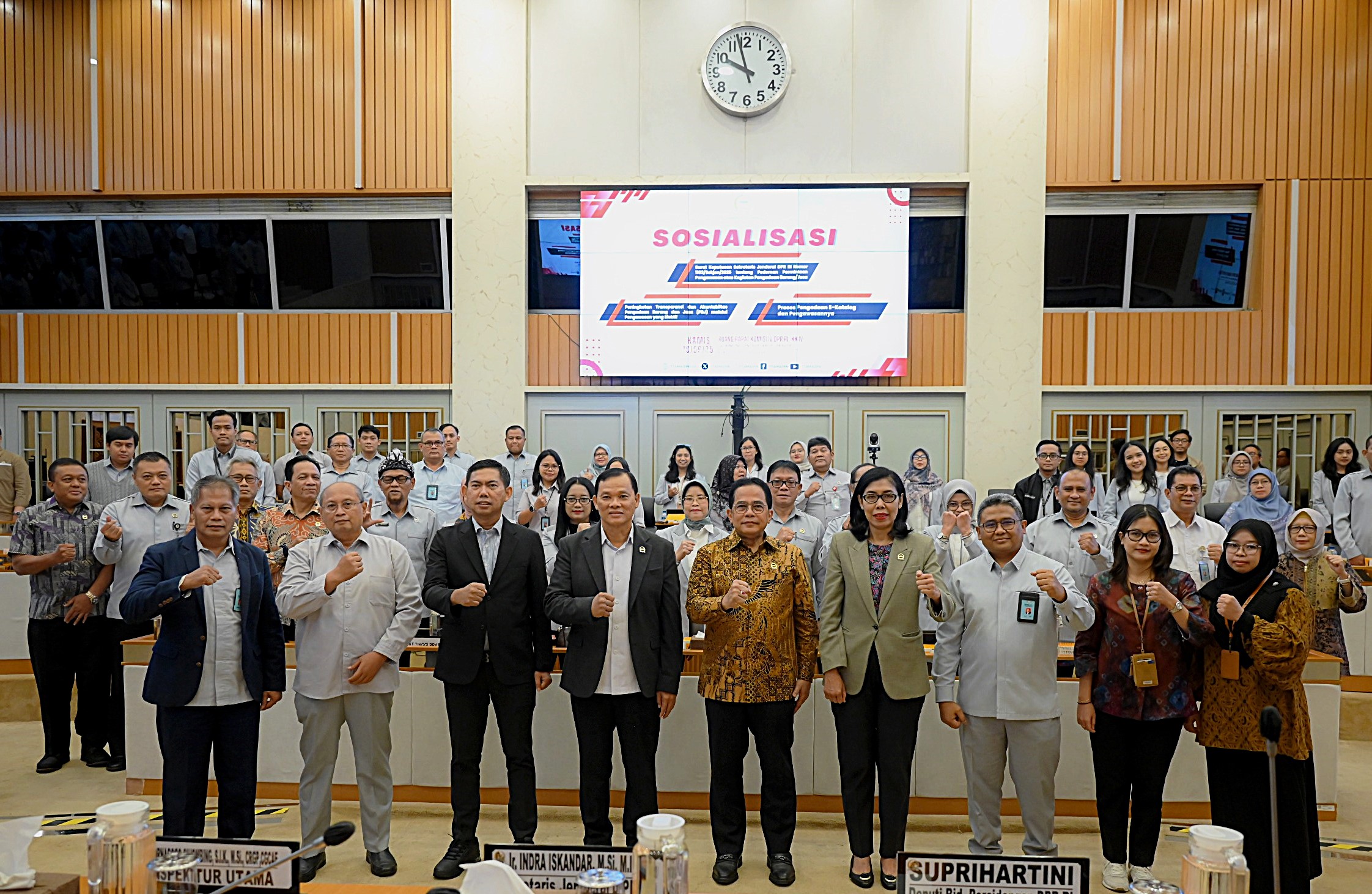 Sekjen DPR Dorong Transparansi dan Akuntabilitas PBJ melalui Sosialisasi Peraturan Baru