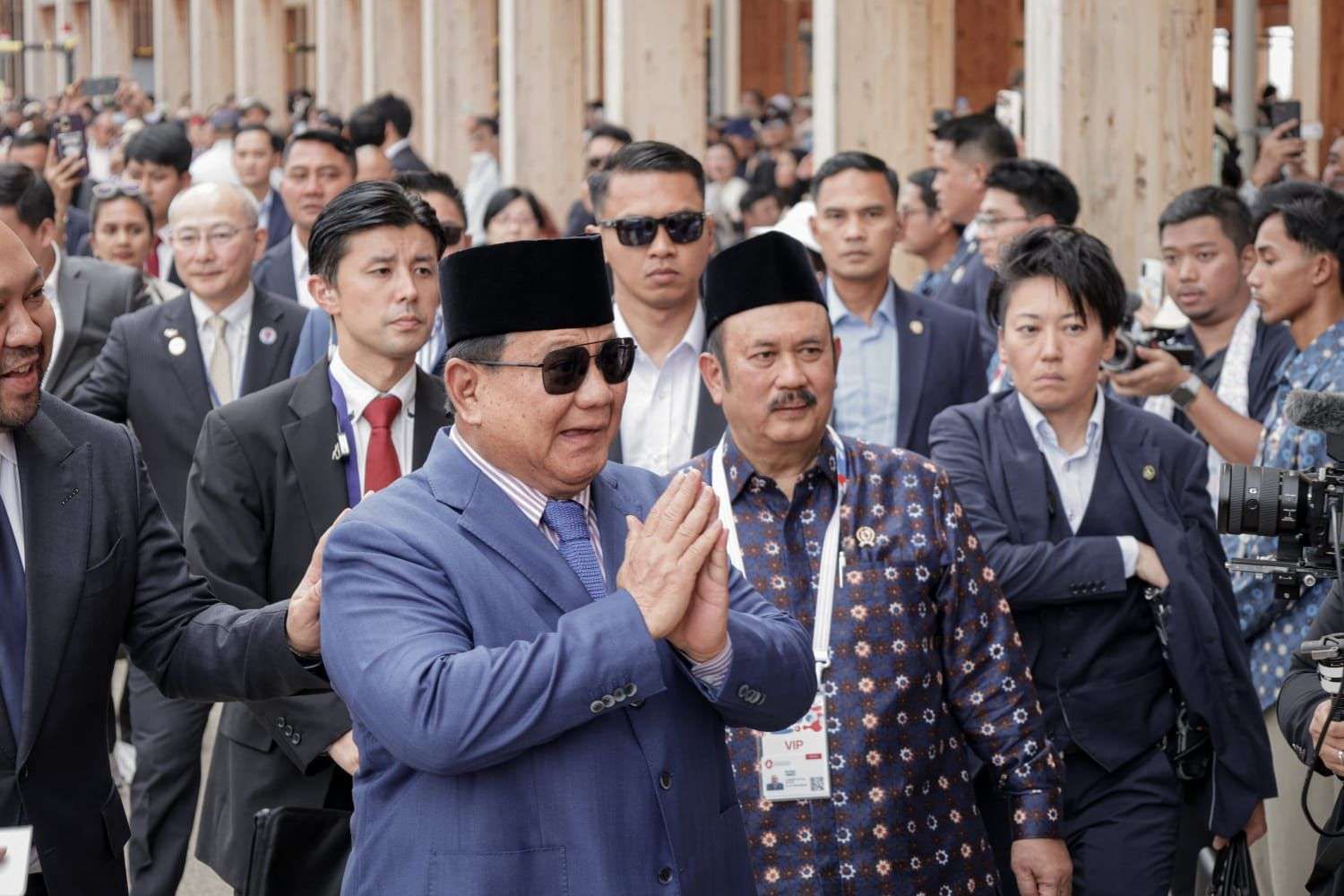 Presiden Prabowo Apresiasi Pavaliun Indonesia di Osaka Expo