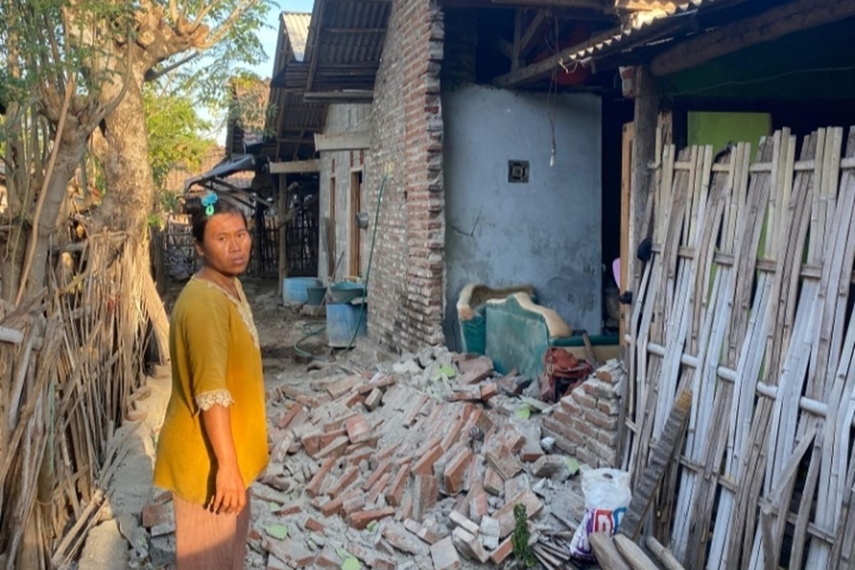 Hingga pagi Ini, BNPB Catat 50 Rumah Rusak akibat Gempa Banyuwangi