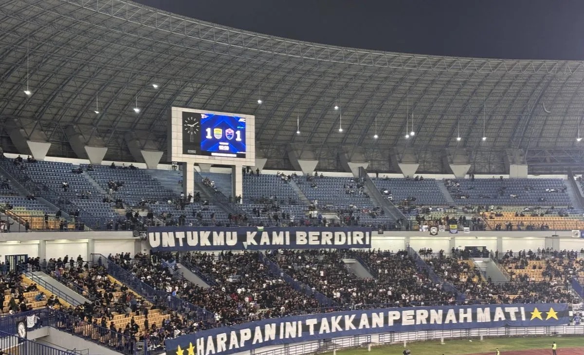 Persib imbang 1-1 lawan Lion City Sailors