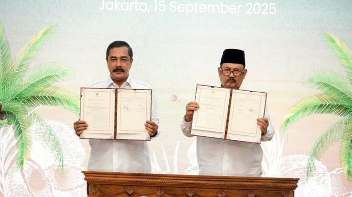 Menteri Imipas, Agus Andrianto dan Menteri PPN/Bappenas Rachmat Pambudy