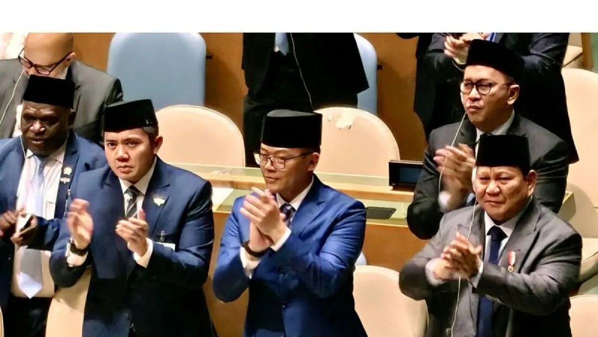 Prabowo "standing ovation" saat Macron nyatakan Prancis akui Palestina