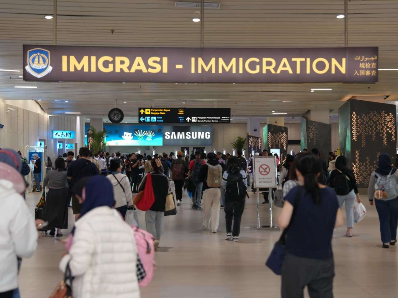 Penumpang Internasional Destinasi Indonesia Wajib Deklarasi All Indonesia