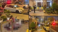 Lokasi penembakan terhadap diplomat muda Indonesia, Zetro Leonardo Purba (40), oleh orang tak dikenal di Distrik Lince, Lima, pada Senin (1/9/2025) malam. Foto: X Kejaksaan Peru