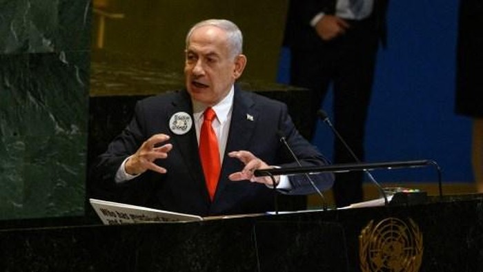 Ramai-ramai Delegasi Walk Out saat PM Israel Netanyahu Pidato di PBB
