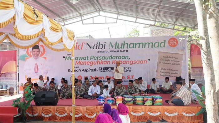 Johan Rosihan Sebut Maulid Nabi Harus Jadi Momentum Merawat Persaudaraan