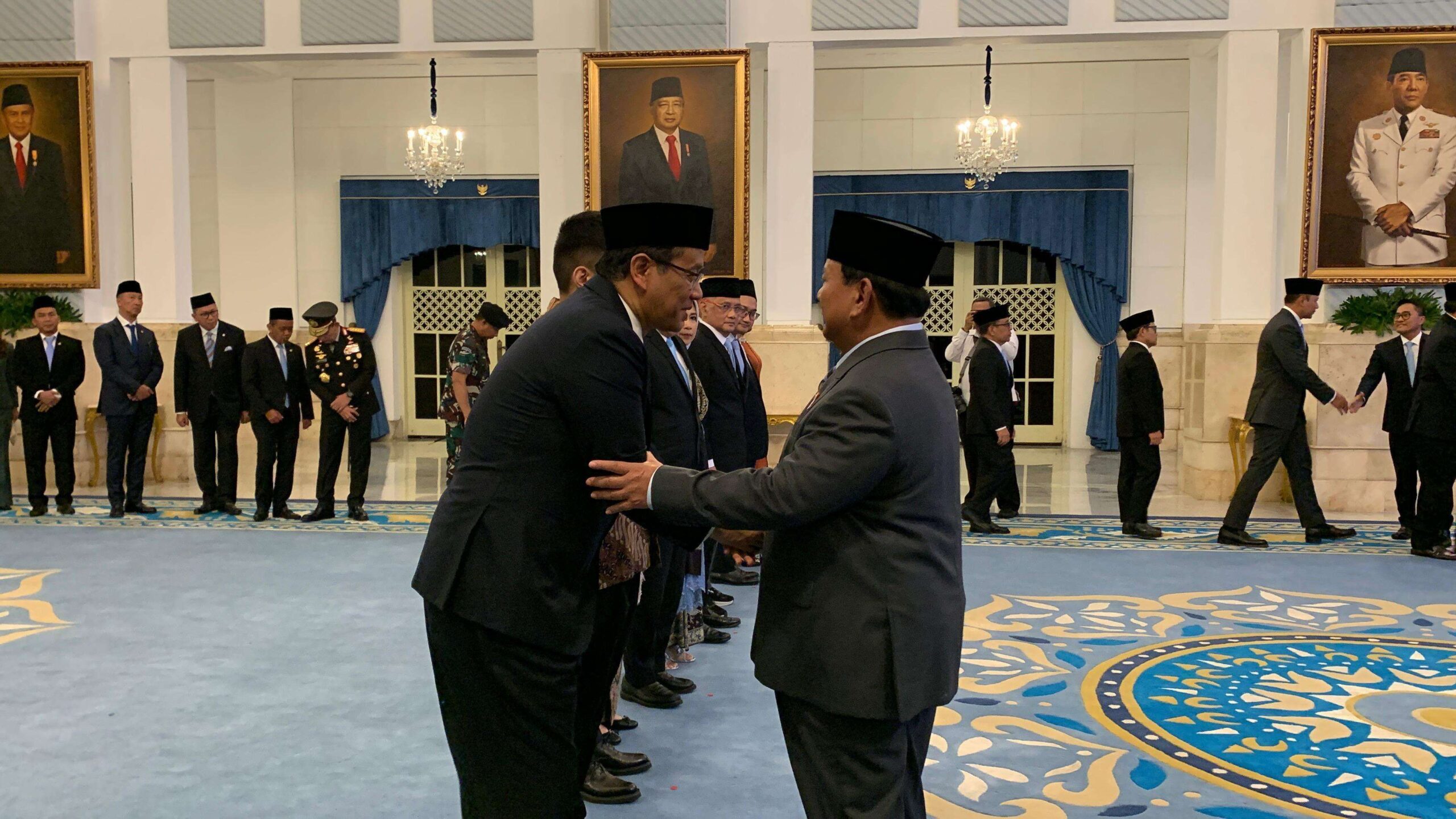 Presiden Lantik Sejumlah Menteri Baru