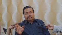 Anggota Komisi IX DPR RI, Nuroji saat diwawancarai wartawan