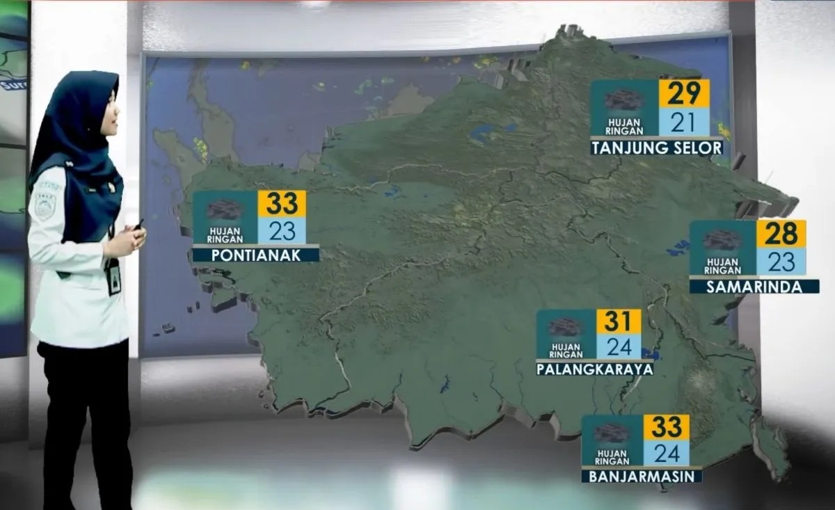 BMKG prakirakan sebagian besar daerah alami hujan pada Jumat