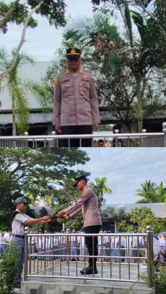 PJU Polres Tanjungbalai Serentak Laksanakan Police Goes To School