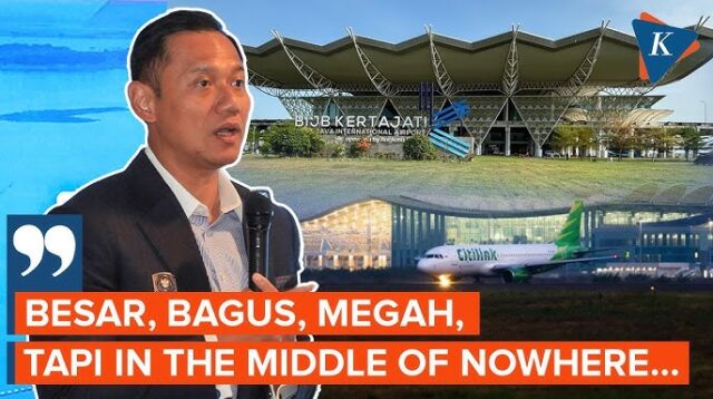 Niat Kritik Jokowi, AHY Malah Kritik Bandara Kertajati Proyek Warisan Ayahnya SBY yang sempat Mangkarak