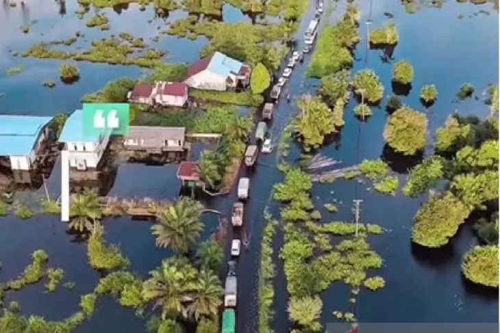 Masyarakat Adat Dayak Sunge Samak hadapi krisis gambut dan ruang hidup